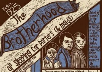 Detail of poster by Meredith Stern.
