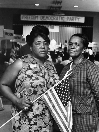Fannie Lou Hamer and Ella Baker, 1964 | Zinn Education Project