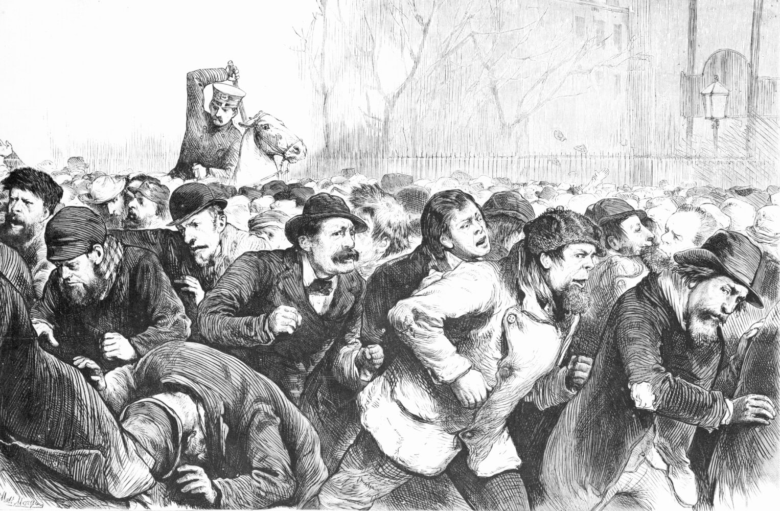 The NYC Tompkins Square Riot (art) | Zinn Education Project