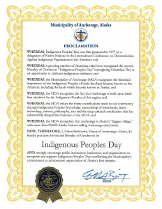 Abolish Columbus Day: Resolution - Anchorage, Alaska | Zinn Education Project: Teaching People's History