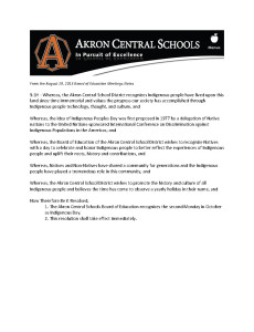 Abolish Columbus Day: Resolution - Akron School Dist. | Zinn Education Project: Teaching People's History