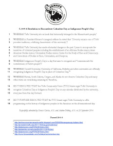 Abolish Columbus Day: Resolution - Tufts University | Zinn Education Project: Teaching People's History