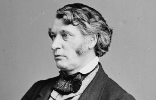 portrait of Charles Sumner.
